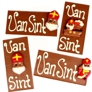 Chocolade reep van Sint