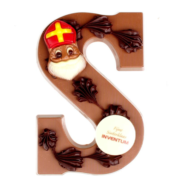 Luxe chocolade letters met logo